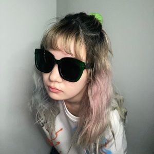 Green Sunglasses for Jordan